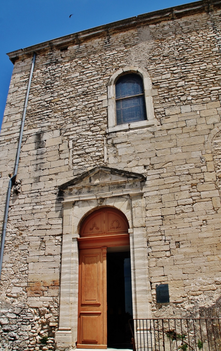 &église Saint-Vincent - Taulignan