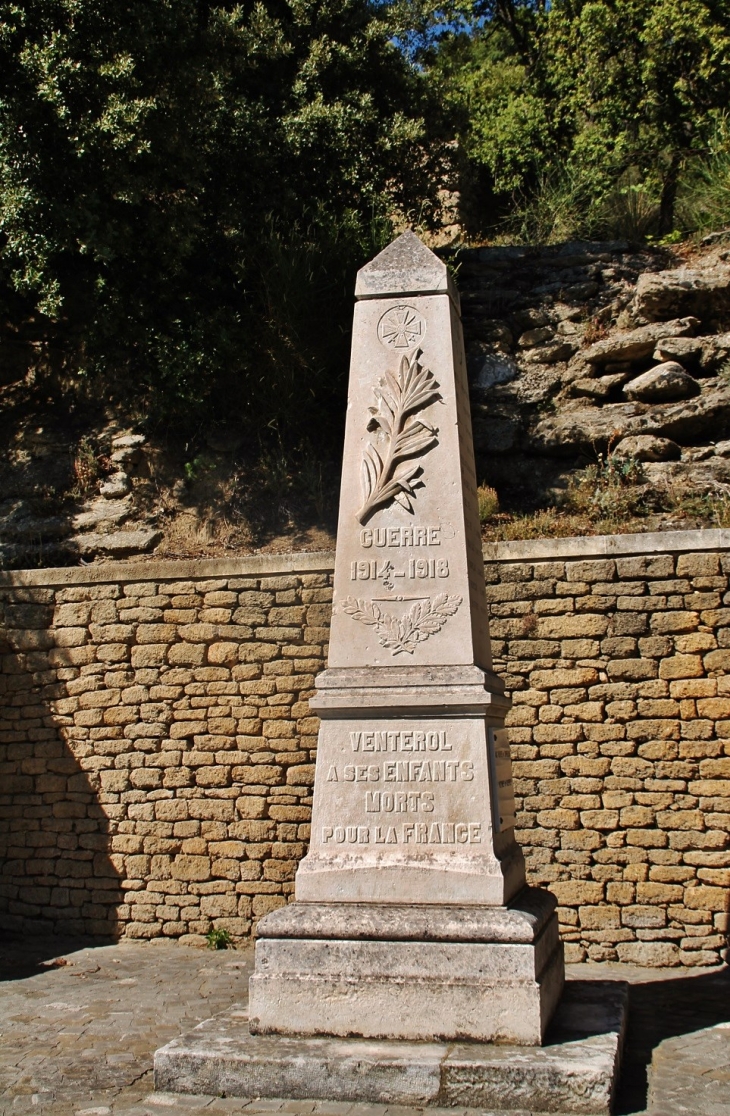 Monument-aux-Morts - Venterol