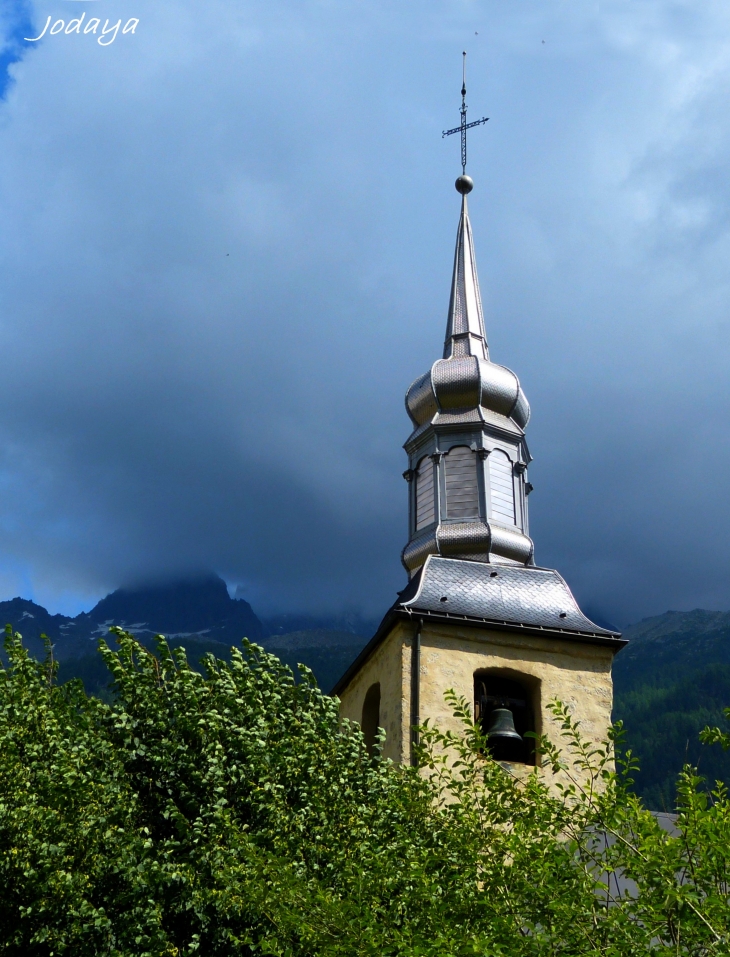 Chamonix Mont Blanc. Église Saint Michel. - Chamonix-Mont-Blanc