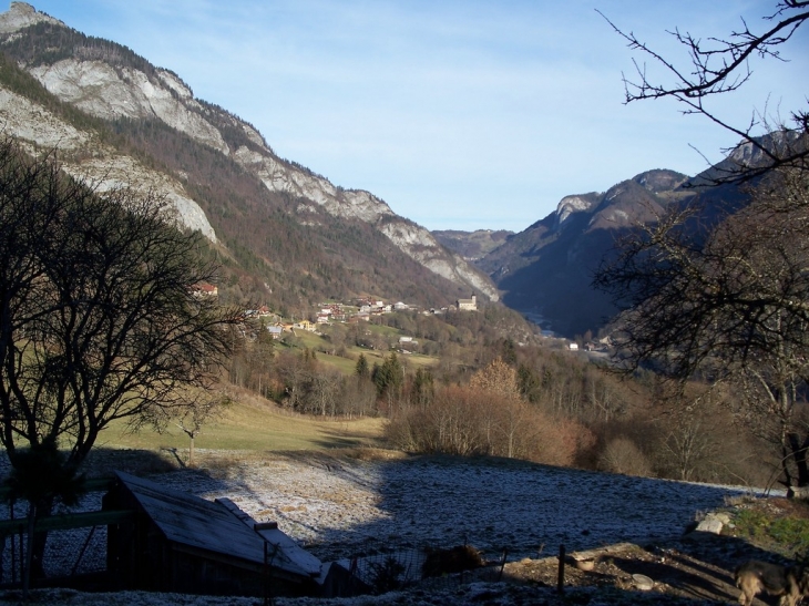 Photo du chef lieu de la Baume en haute-savoie