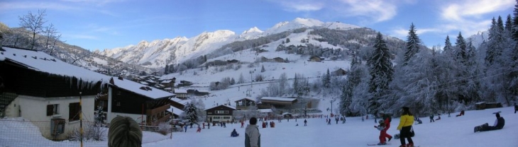 Vue panoramique de La Clusaz