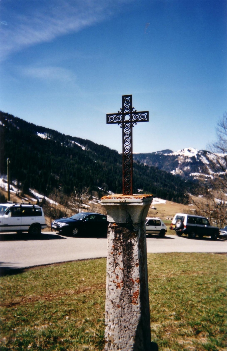 Juste avant l'entrée de la Balme - La Clusaz