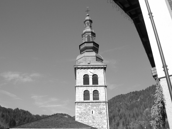 Clocher de l'église - La Clusaz