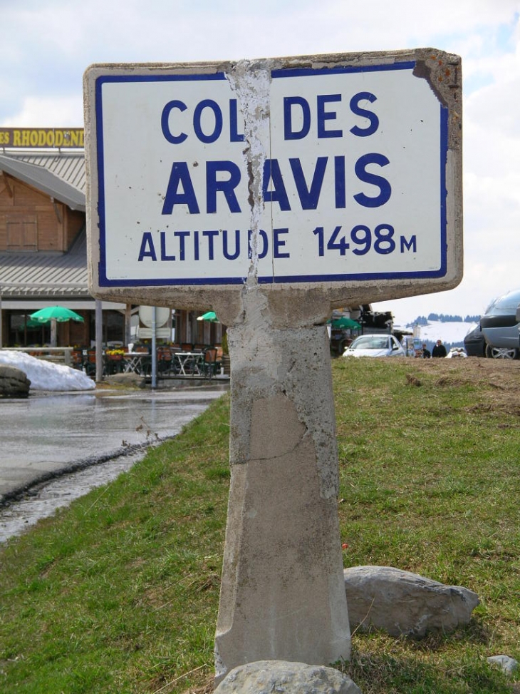 Le col des ARAVIS - La Clusaz