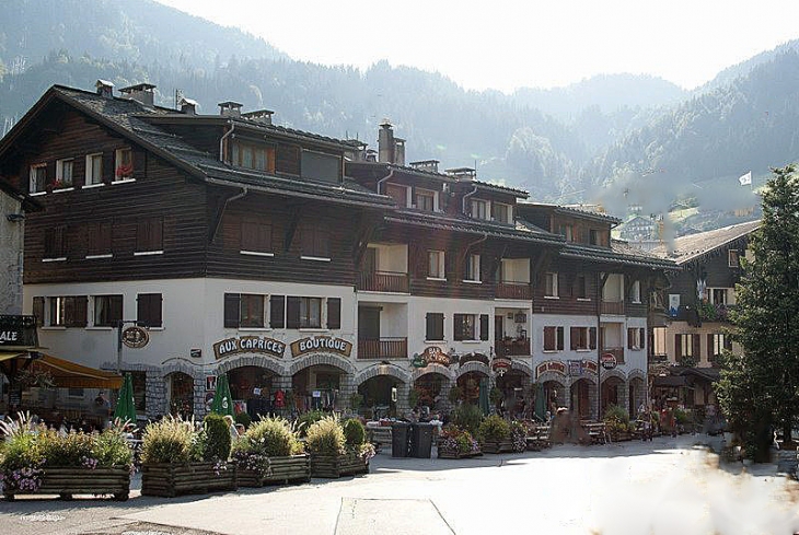 Le centre de la station - La Clusaz