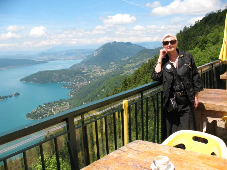 VUE SUR LE LAC ANNECY - La Forclaz