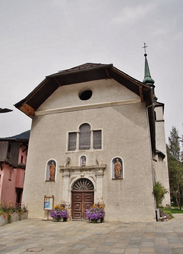 &église Saint Jean-Baptiste - Les Houches