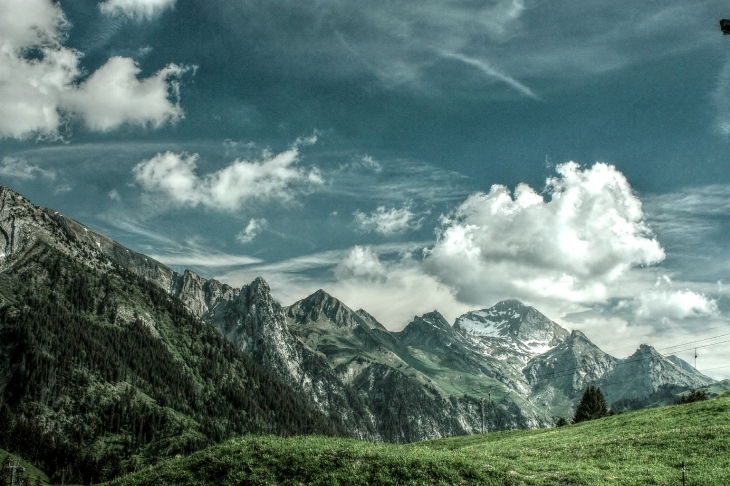 Vue de manigod par gontrandbayard@sfr.fr