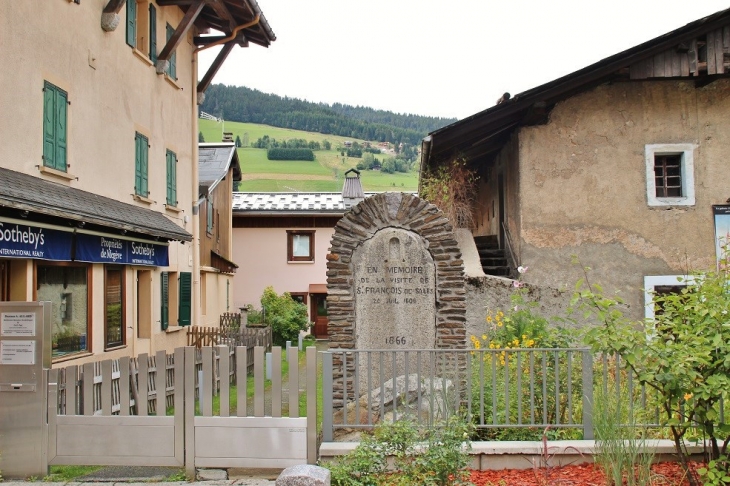 Commémoration - Megève