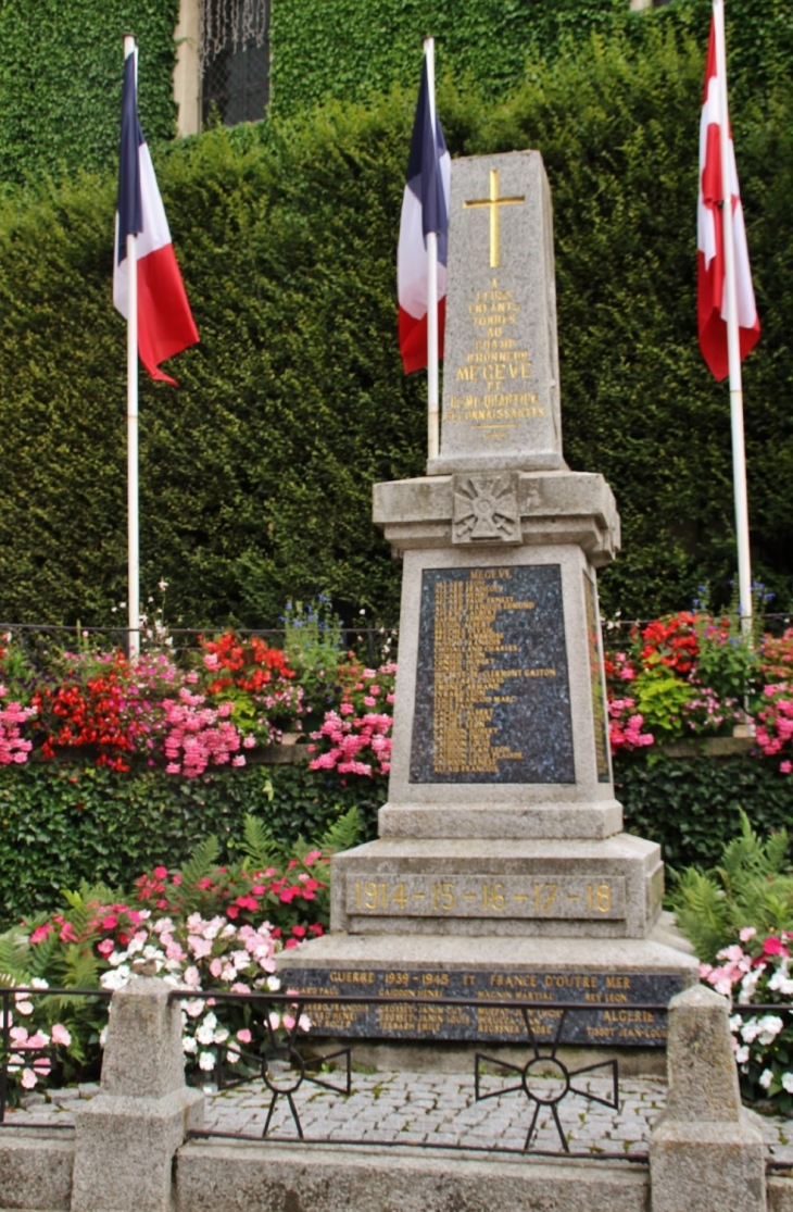 Monument-aux-Morts - Megève