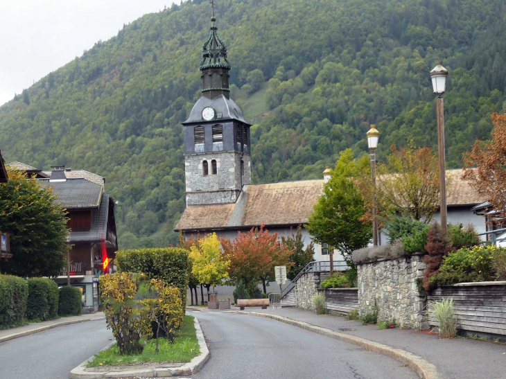 Dans le village - Montriond