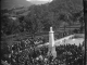 Inauguration du monument aux Morts