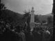 Inauguration du Monument aux Morts par le Maire Luc DEROLLAND