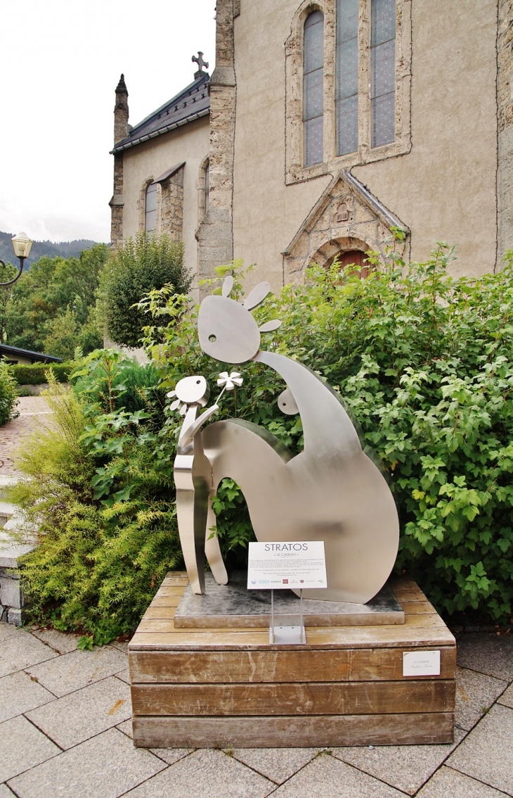 Sculpture de Charles-Stratos - Praz-sur-Arly