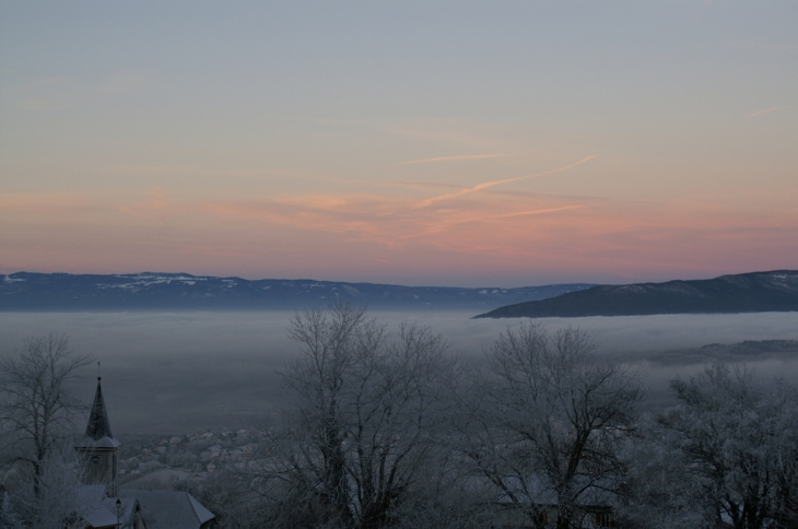 Brouillard sur Saint-Blaise