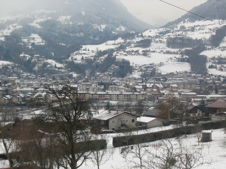 Sallanches vue de Saint martin