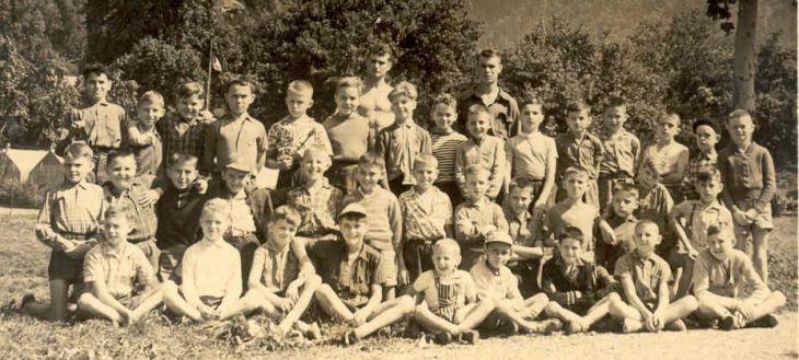 Colonie de vacances SNCF Juillet 1958 - Samoëns