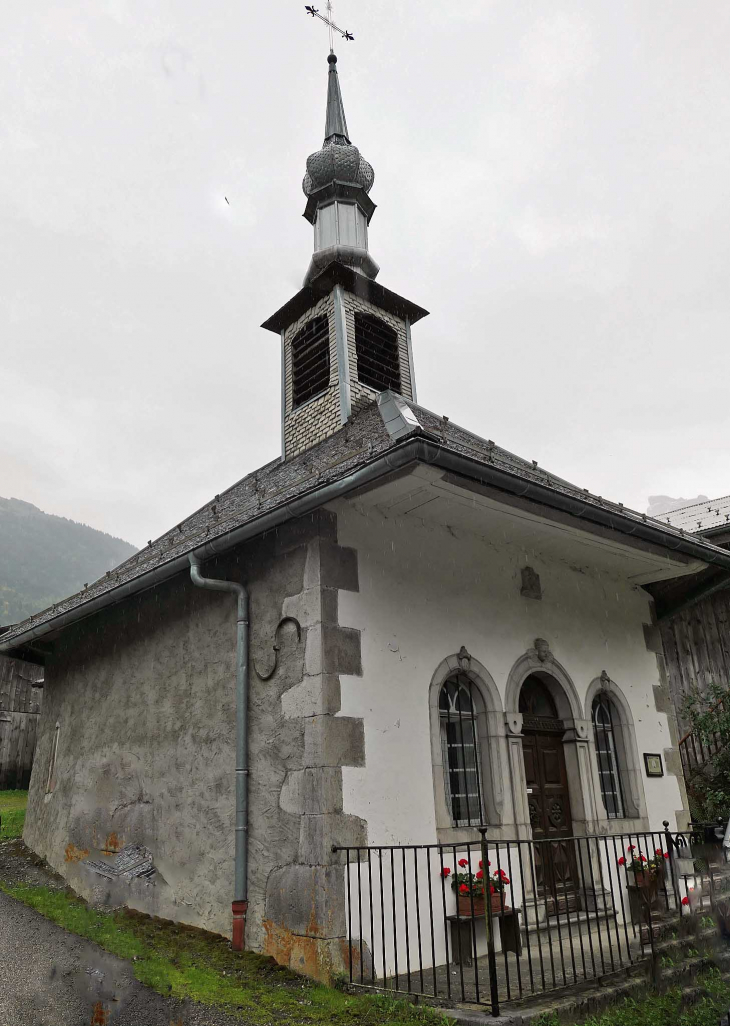 Hameau du Fay : la chapelle - Sixt-Fer-à-Cheval