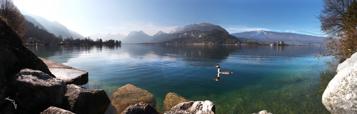 Lac d'Annecy vue de Talloires par photOaldo.