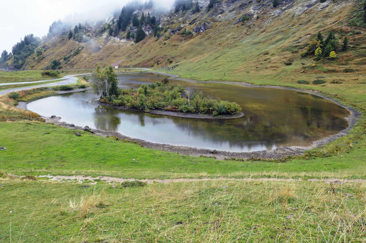 Le lac au Col de Jou Plane - Verchaix