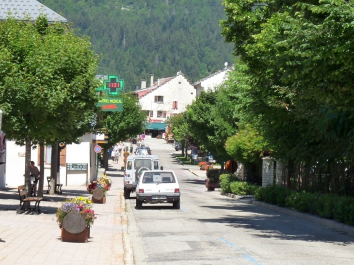 La rue de Grenoble - Autrans