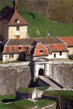 L'entrée du Fort Barraux