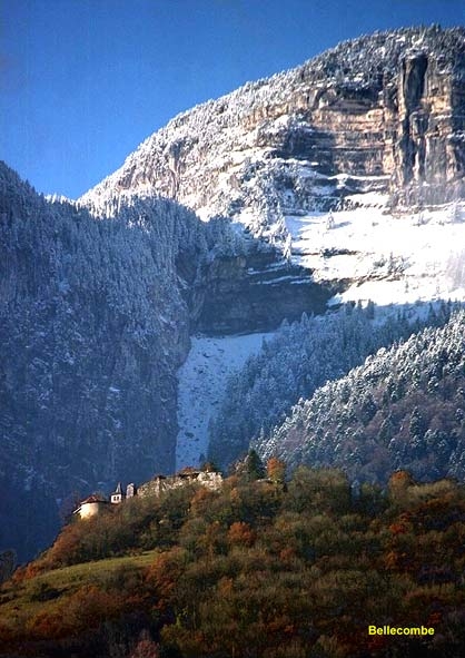 Vue de Bellecombe  avec l'Alpette - Chapareillan