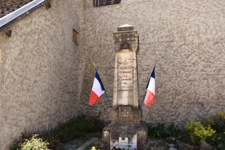 Monument-aux-Morts - Chichilianne