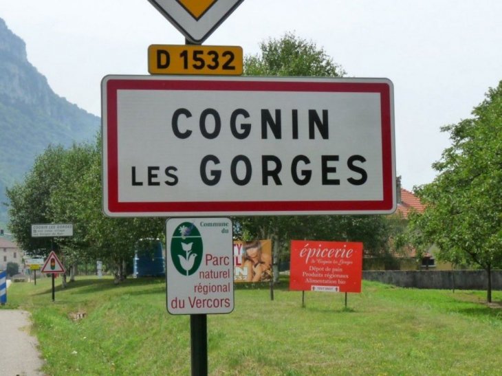 La commune - Cognin-les-Gorges