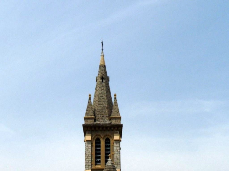 Le clocher de l'église - Cognin-les-Gorges