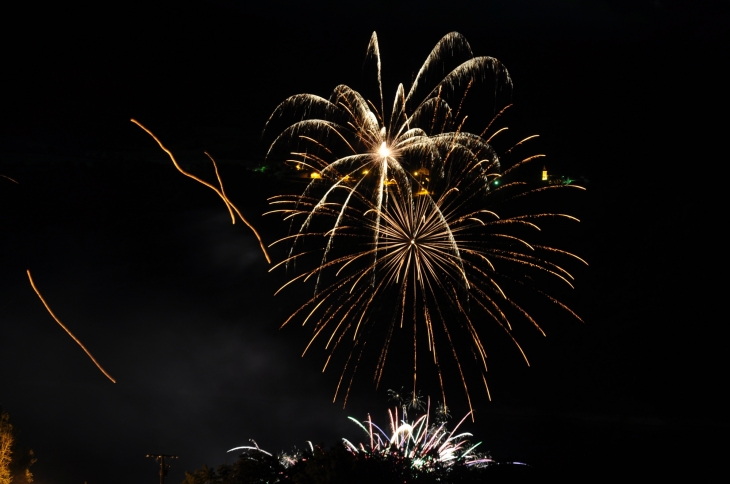 Feux d'artifice sur le Lac du Sautet - Corps