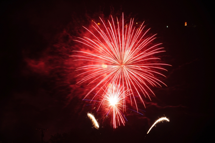 Feux d'artifice sur le Lac du Sautet - Corps