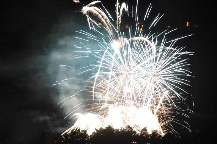 Feux d'artifice sur le Lac du Sautet - Corps