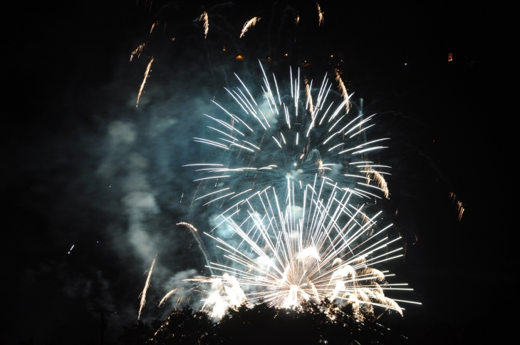 Feux d'artifice sur le Lac du Sautet - Corps