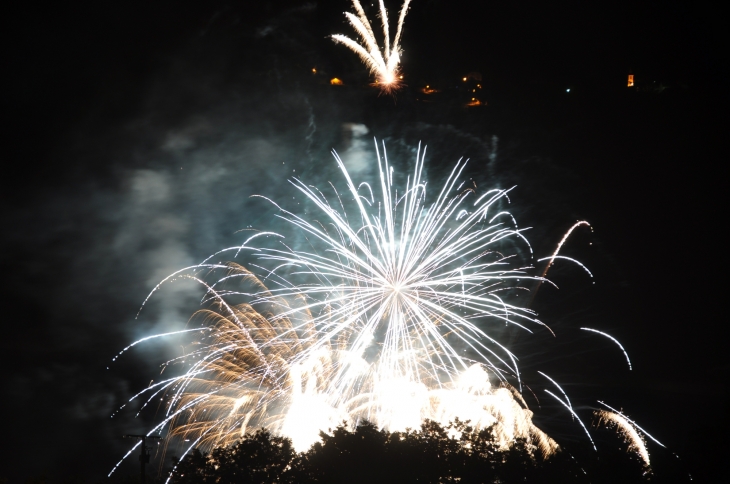 Feux d'artifice sur le Lac du Sautet - Corps