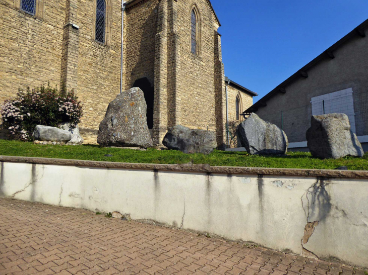 Les blocs morainiques  - Grenay