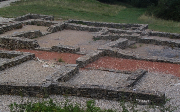 Hières-sur-Amby. Site archéologique de Larina.