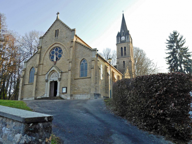 L'église - La Bâtie-Montgascon