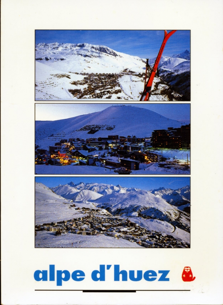 Alpe d'Huez (carte postale). - Livet-et-Gavet