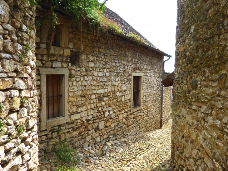 Morestel. Rue de la Muette.