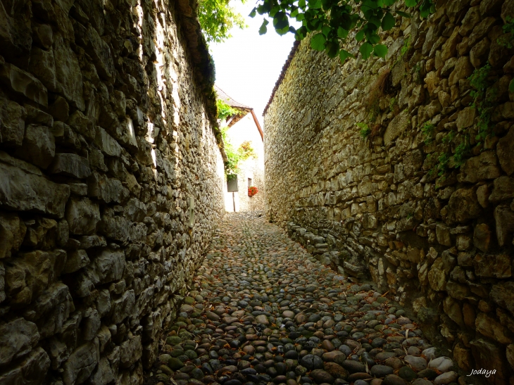 Morestel. Rue de la Muette.