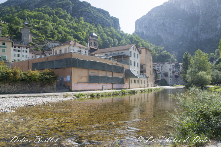 Le musée de l'eau et la Bourne - Pont-en-Royans