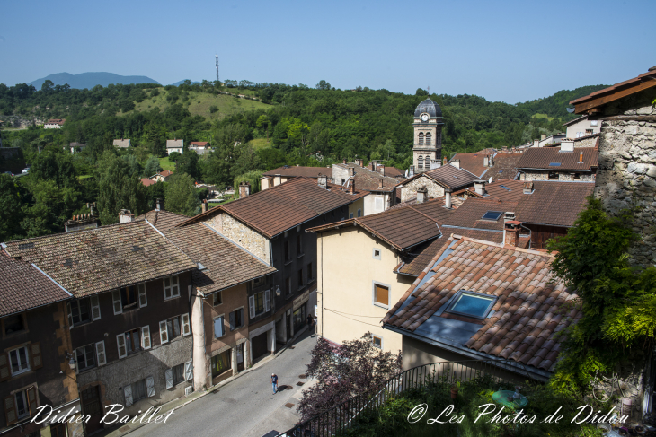 La ville vue de haut - Pont-en-Royans