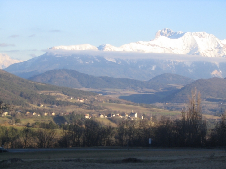 Roissard vu du Hameau de Fau