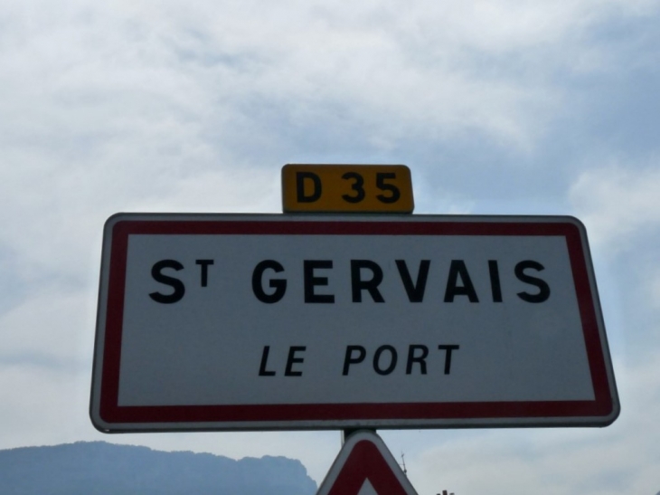 Saint Gervais , le port - Saint-Gervais