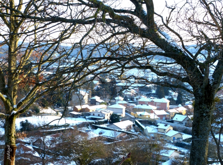 Saint-Jean-de-Bournay- Vue générale. Quartier de Bas.