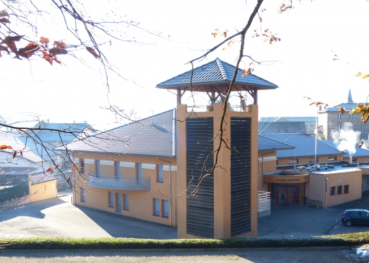 Saint Jean de Bournay.  Caserne des pompiers. - Saint-Jean-de-Bournay