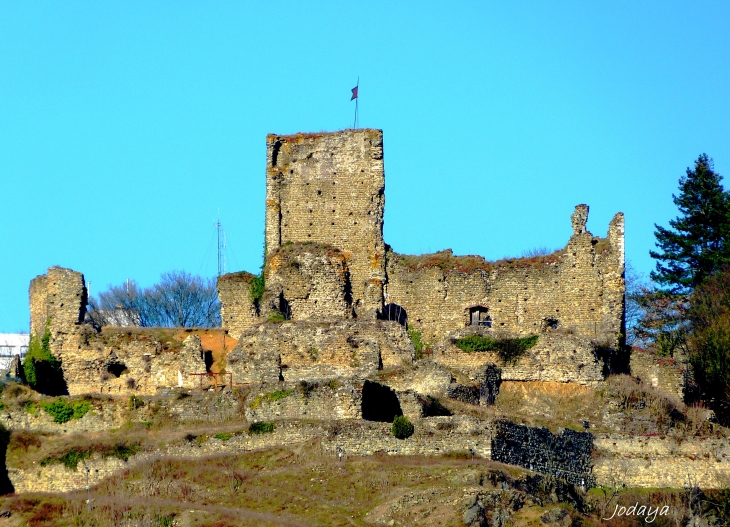 Vienne. Le Château de la Bâtie.