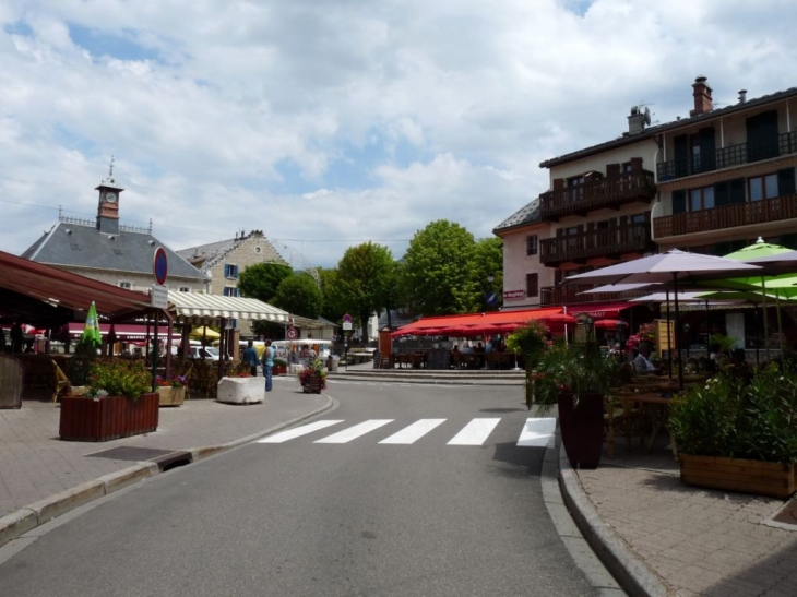 La place de la libération - Villard-de-Lans