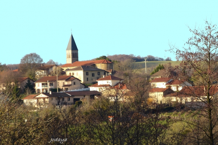 Villeneuve de Marc. Vue générale. - Villeneuve-de-Marc